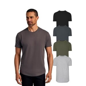Men's Curved Hem T-Shirts