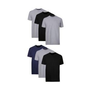 Men's Stay-Tucked Soft Cotton Undershirts