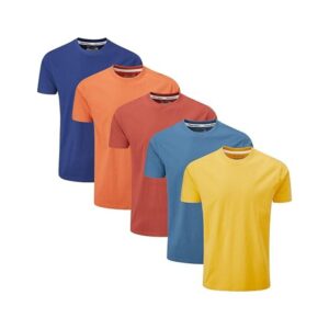 Men's 5-Pack Crew Neck T-Shirts