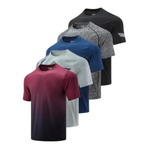 5-Pack Men’s Active T-Shirts
