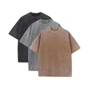 3-Pack Men's Oversized Summer T-Shirts