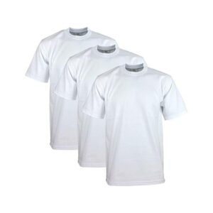 Men's 3-Pack Heavyweight Cotton Short-Sleeve T-Shirt