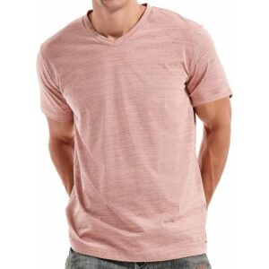 Men's Fitted V-Neck T Shirt