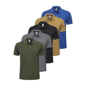 Men's Moisture-Wicking Polo Shirt