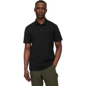 Men's Classic Black Polo Shirt