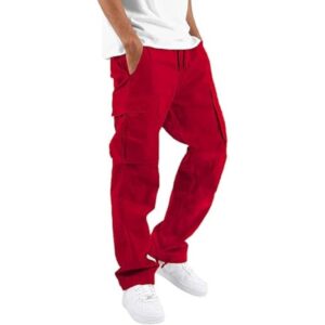 Men's Drawstring Casual Cargo Pants