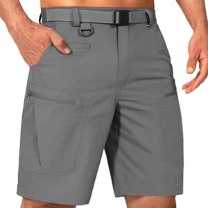 Men's Water-Resistant Hiking Cargo Shorts