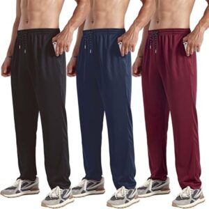 3-Pack Men's Mesh Jogger Pants